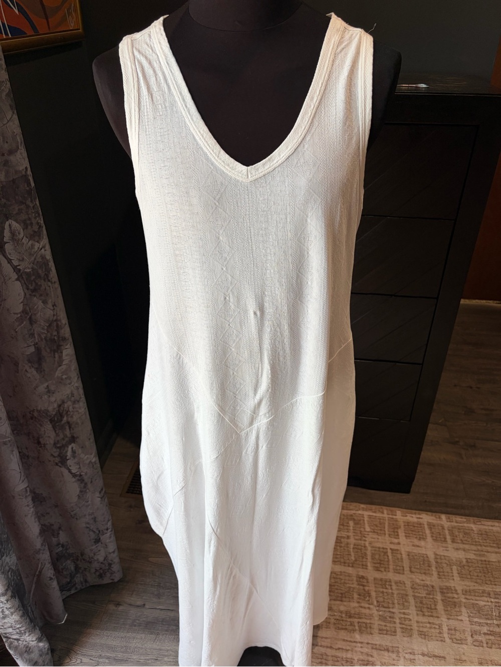 Soft Surroundings White ‘Bailey’ Maxi Dress